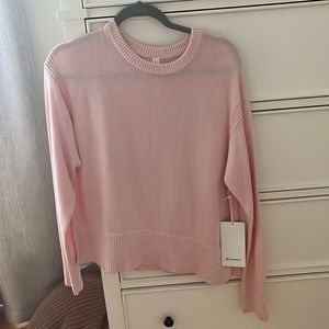 Brand new with tags Lulu Lemon Cashlu Boxy Crewneck Sweater